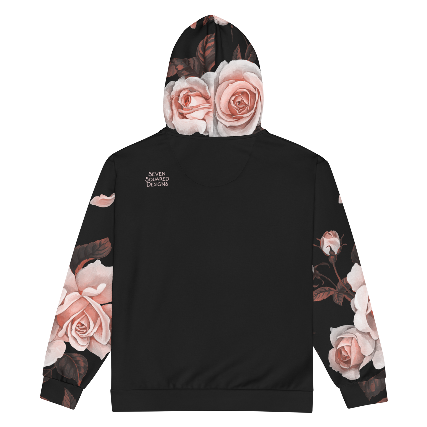 Dark Rose zip hoodie