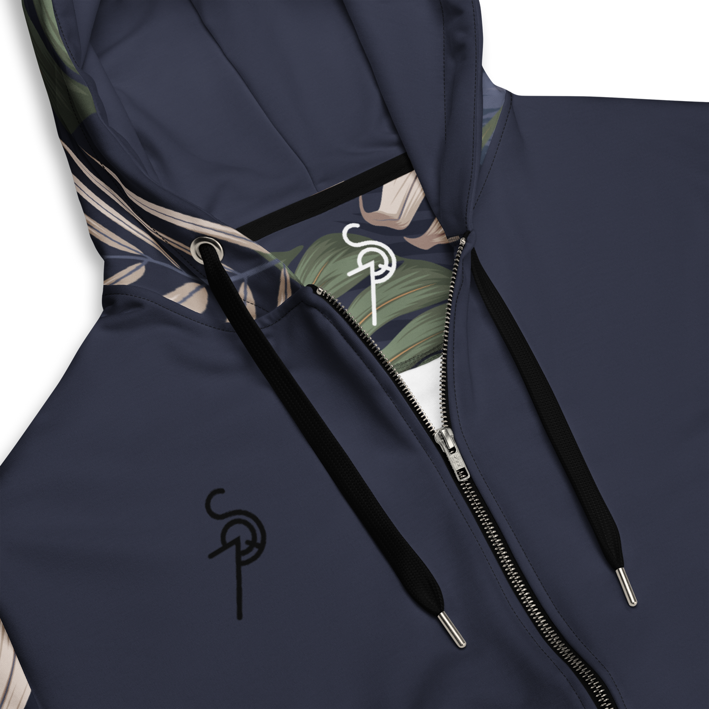 Dark Jungle zip hoodie